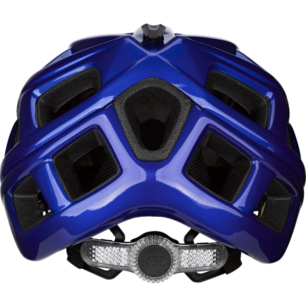 Ked fietshelm crom, l (57-62 cm) - blue black glossy