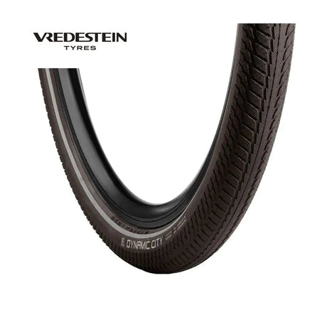 Vredestein Reifen Dynamische Stadt 28 x 1,75 Brown Refluen
