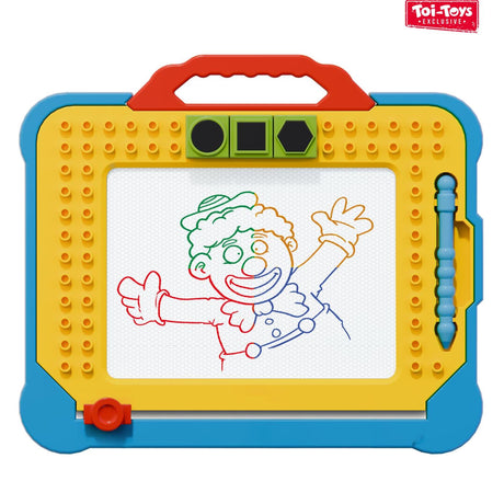 Toi-toys stationäre magnetische Zeichenbrettblöcke mit Zubehör, 2-fach sortiert