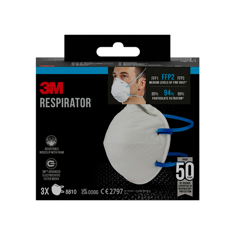 3m mondkapje cup ffp2 3 stuks