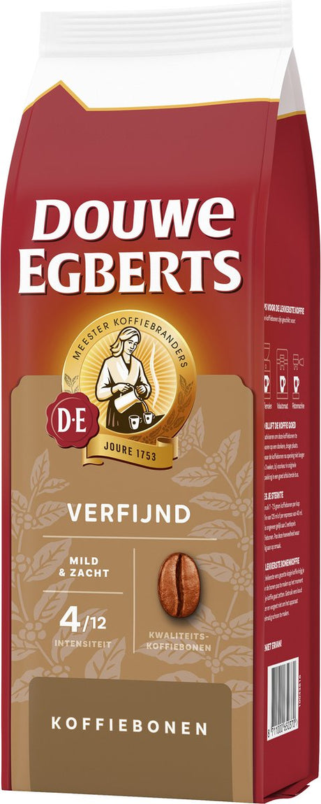 Douwe egberts verfijnd koffiebonen - 4 x 500 gram