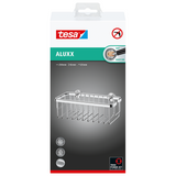 Tesa ® aluxx douche- badrek, hoogglans verchroomd aluminium, zelfklevend