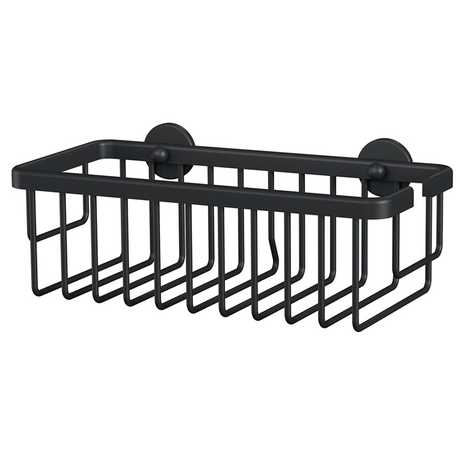 Tesa doucherek aluxx black matzwart badkamer zelfklevend zonder boren – 92x250x125mm