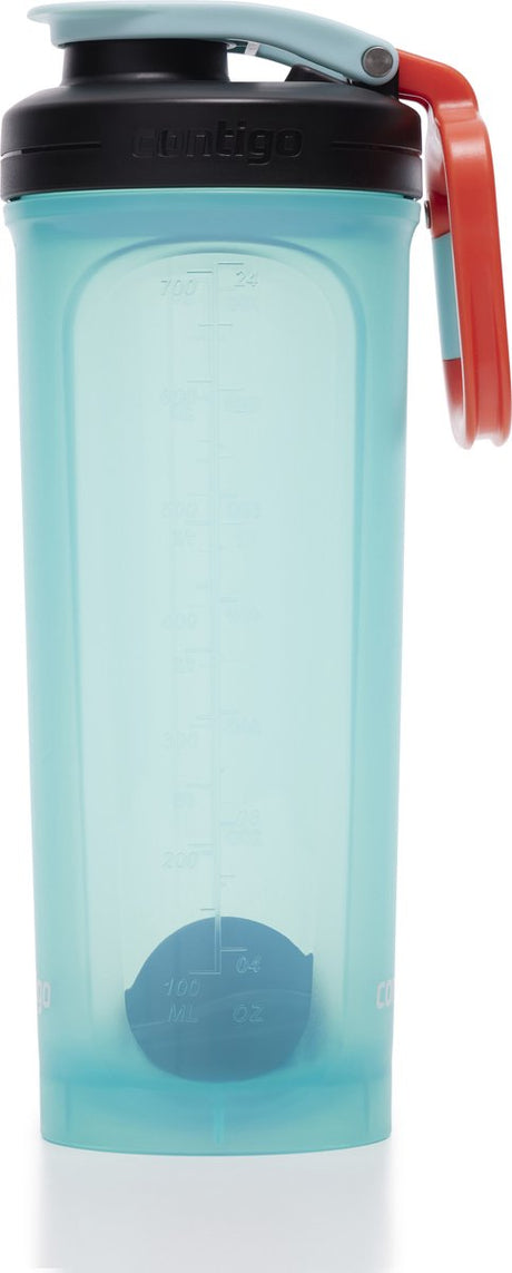 Contigo Shake Go 2.0 Protein-Shaker-Flasche mit Mixerball, Trinkflasche, 820 ml