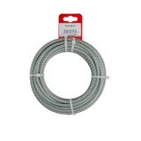 Mack 1015817 - verzinkte staalkabel 6x19 10m 6mm wll 350 kg din en 12385-4 | 5 stuks