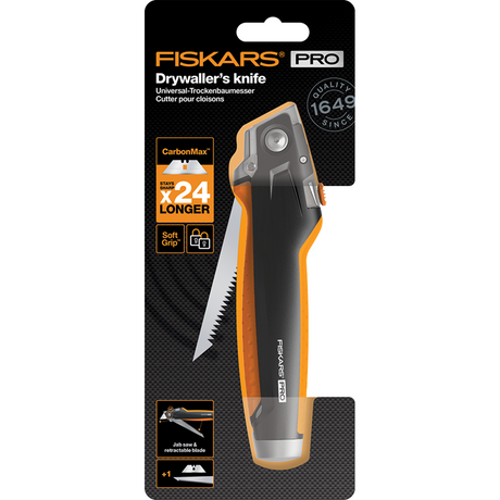 Fiskars Carbonmax Gipskartonmesser