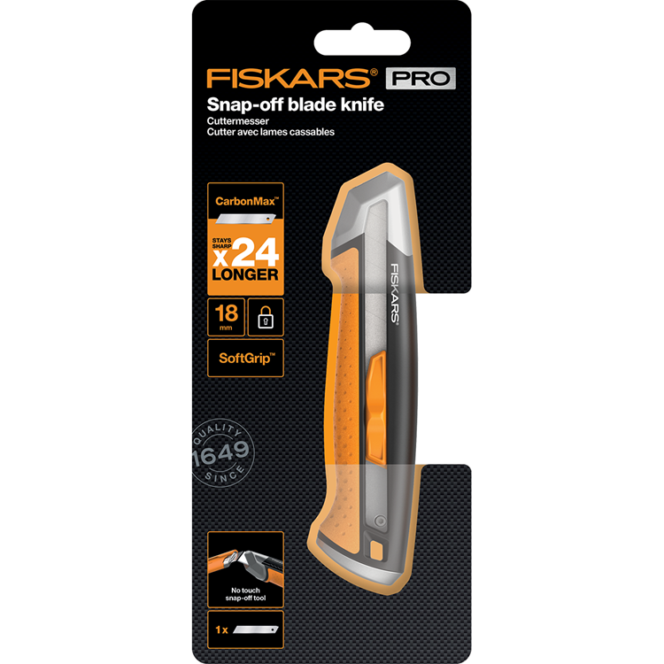 Fiskars Carbonmax Abbrechmesser 18 mm