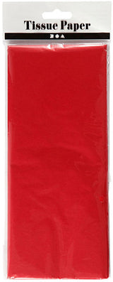 Creativ Company Tissue Paper Red 10 Blätter 14 Gr, 50 x 70 cm