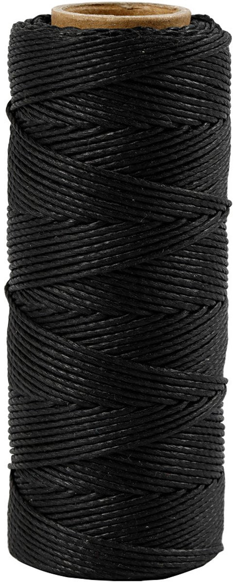 Creativ Company Bambusschnur 1 mm schwarz 65 m