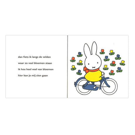 Zentrales Buchhaus Miffy auf dem Fahrrad