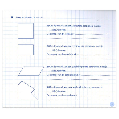 Deltas mein Übungsnotizbuch mit Gewichten und Maßen für die 3. und 4. Klasse