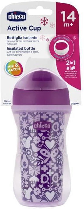 Chicco 081226 thermische mok om te drinken leren 14m + meisje