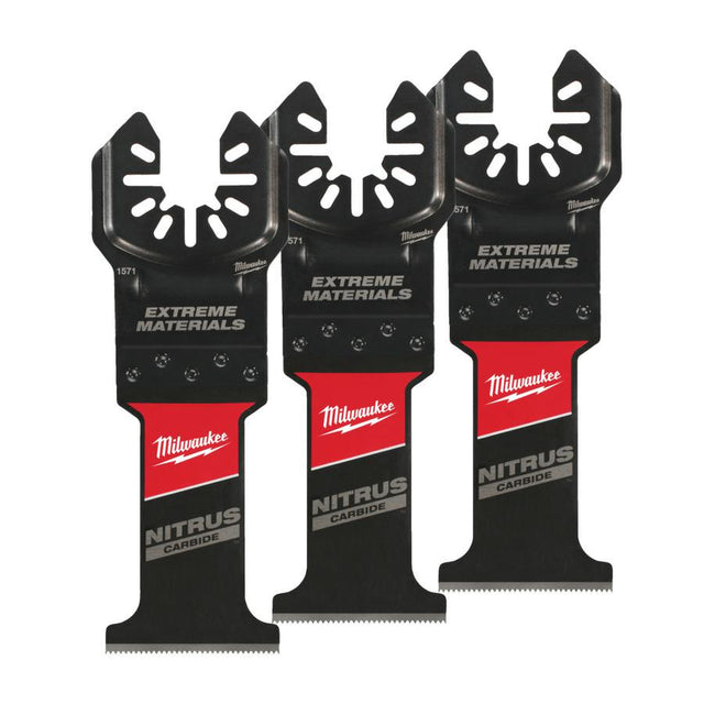 Milwaukee mt mes voor het snijden van veel nitrieten materialen tct 35mm 3szt.