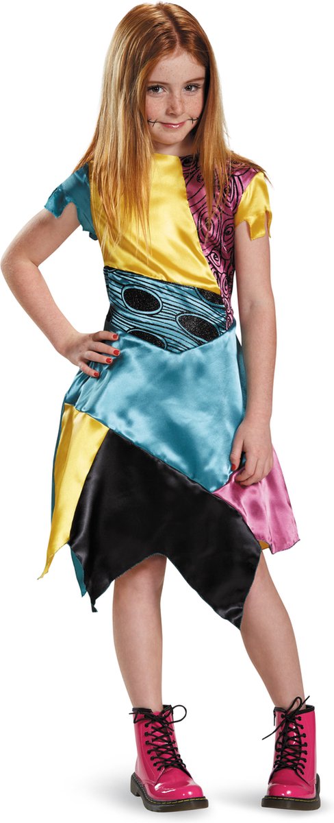 Disney-Disguise – Albtraum vor Weihnachten, klassisches Sally-Kleid, Größe M (7–8 Jahre), Mädchen