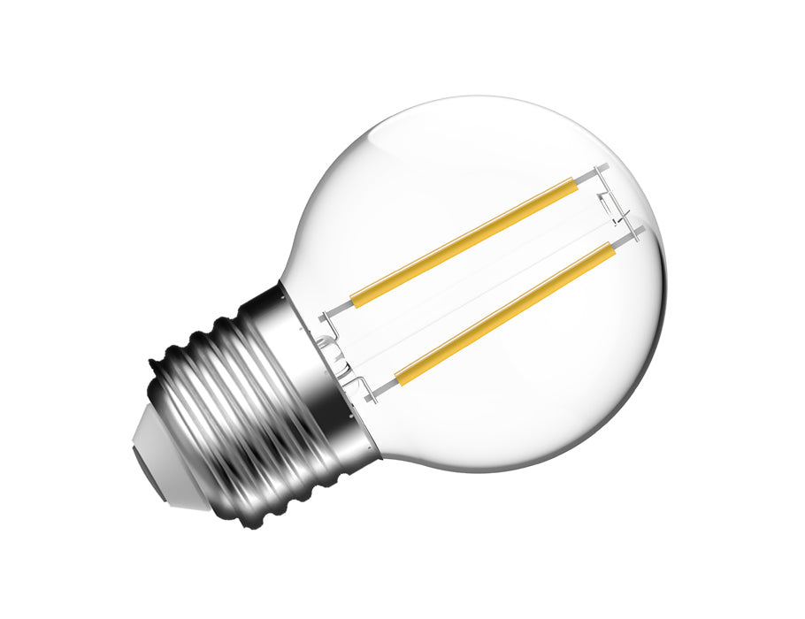 Megaman LED-Lampe - E27 - 470 lm - Kugel - klar - dimmbar