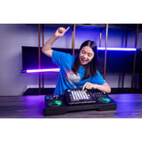 Idance DJ-Mixer-Set Remix DJ2 Licht + Sound