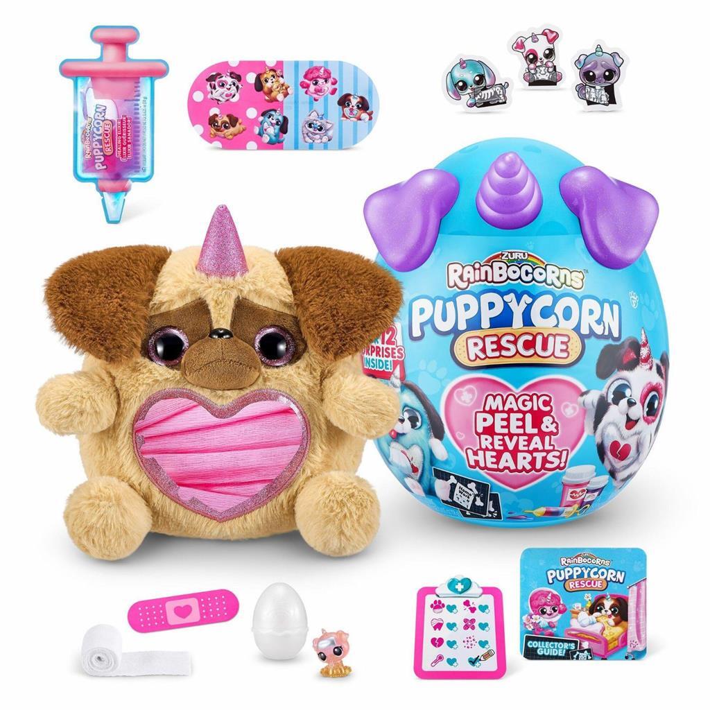 Zuru Zuru Rainbocorns Puppycorn Rescue Kuscheltier Welpe