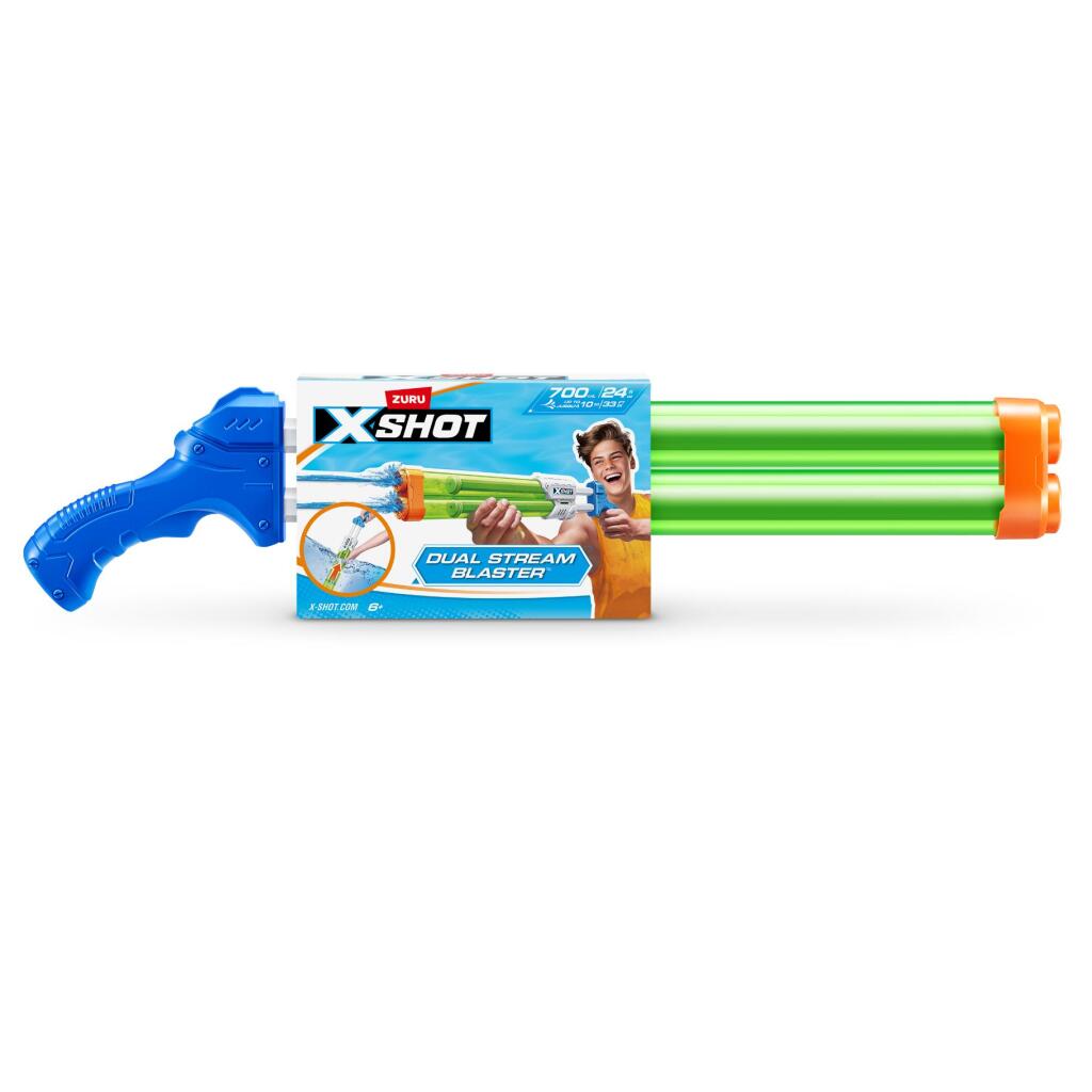 Zuru x-shot Wasserkrieg 60 cm 4-Strahl | 2 Stk