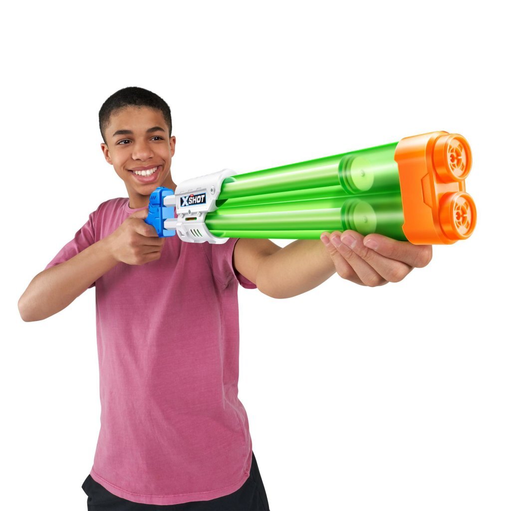 Zuru x-shot Wasserkrieg 60 cm 4-Strahl | 2 Stk