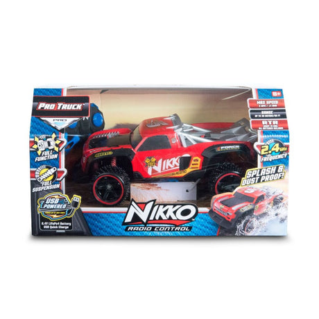 Nikko RC Renntruck rot schwarz