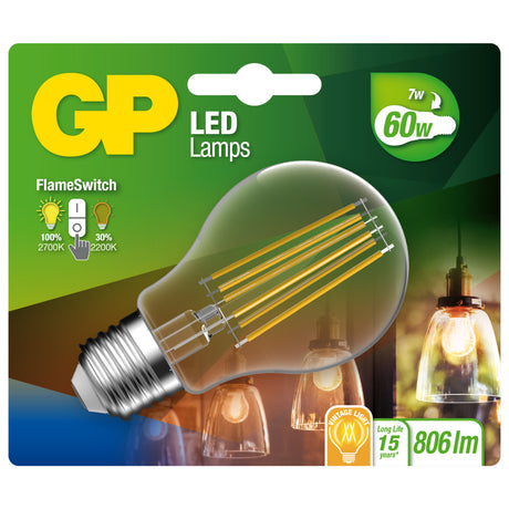 GP-Beleuchtung GP-LED-Klassiker von Fila. fs 7w e27