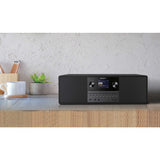 Philips tam6805 10 Mikrosystem schwarzes Holz