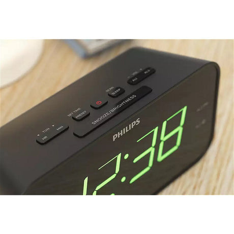 Philips tar3306 12-Uhr-Radio schwarz