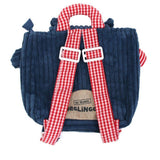 Rucksack, das trendige Nilpferd 25 x 25 cm