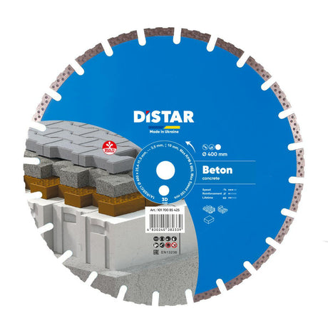 Distar diamant betonschild 400 x 3,5 2,5 x 25,4mm