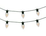Lumineo LED-Partylicht mit Feuerflammeneffekt, L350 cm