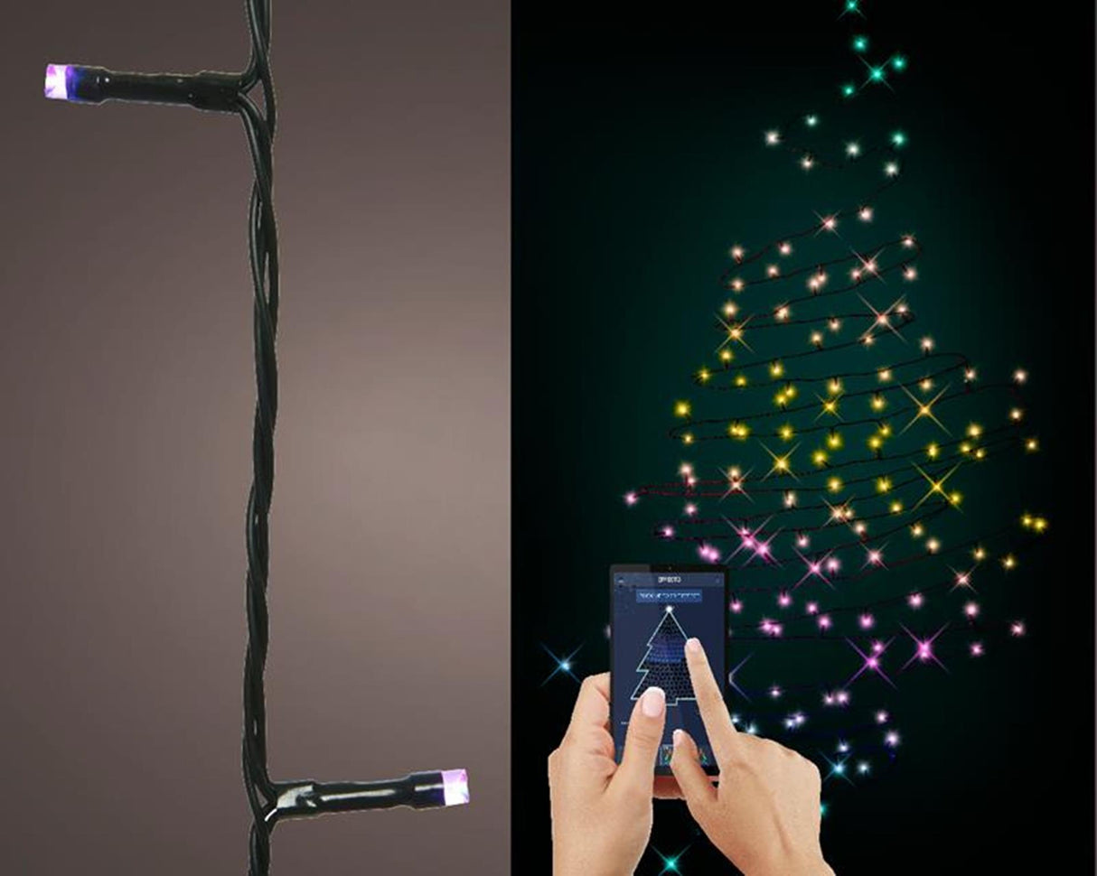 Lumineo Weihnachtsbeleuchtung App-Steuerung 200 LED