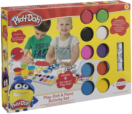 Playdoh Farb- und Tonset mit Farbe und 4 Tontöpfen