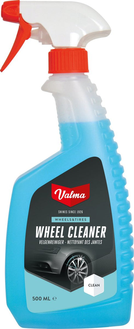 Fource Valma Felgenreiniger – entfernt Bremsschmutz und Öl – geeignet für Chrom und Aluminium – streifenfreies Ergebnis – 500 ml