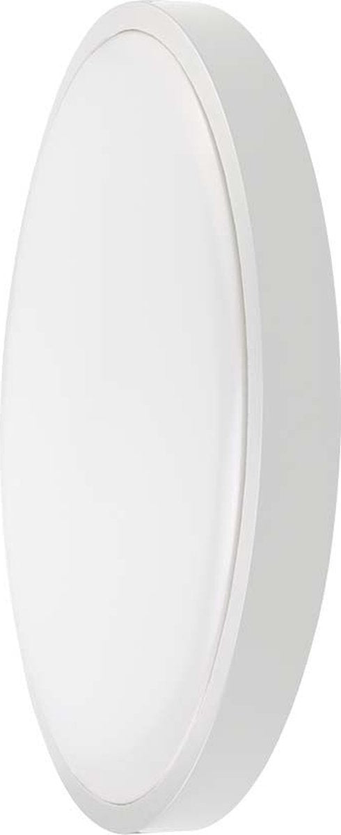 V-tac vt-8618w-rd led ronde plafondlamp - ip44 - wit - 18w - 1800 lumen - 6500k - 225mm