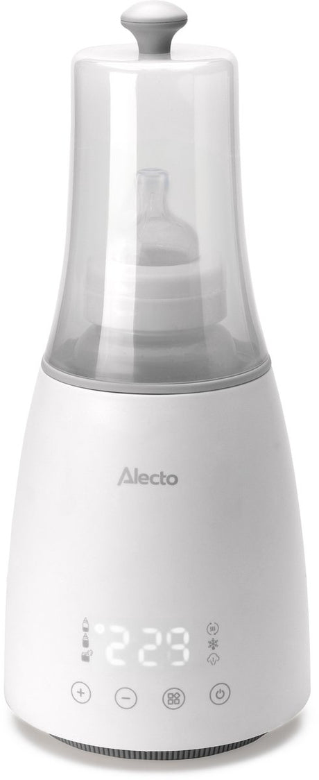 Alecto flessenwarmer - opwarmen, ontdooien en steriliseren - geschikt voor alle gangbare flessen - 500w - bw900 - wit