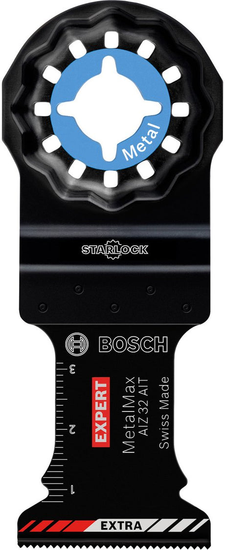 Bosch 2608900014 Expert Starlock Coatedcarbide Tauchsägeblatt AIZ 32 AIT Hartmetall, Metall 32 x 40 mm 1