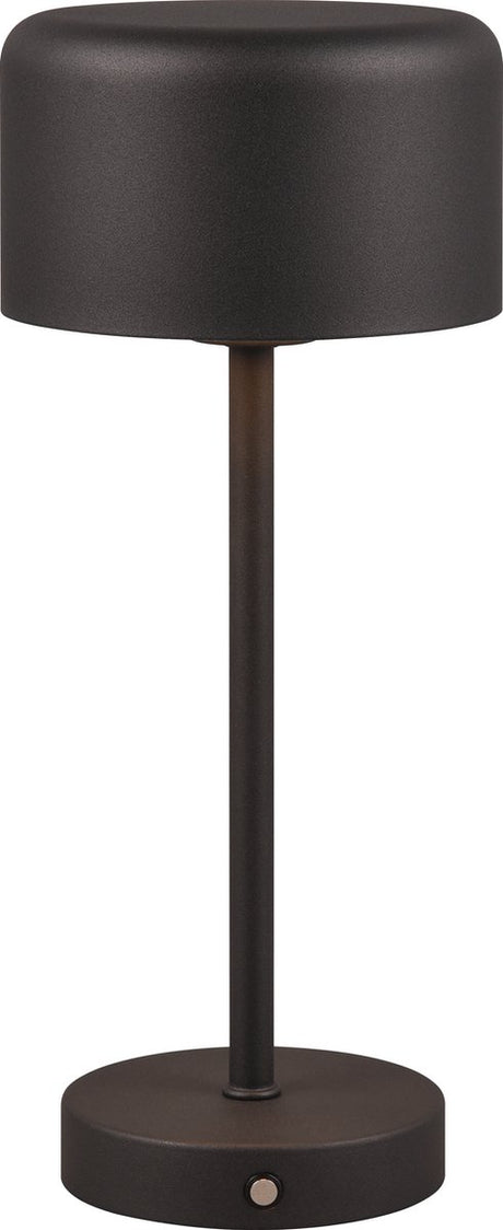 Rl live your light reality jeff - tafellamp - zwart - incl. 1x smd 1.5w - touch functie - oplaadbaar - dimbaar