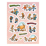 Buch „Hund Mann“-Stickerbuch