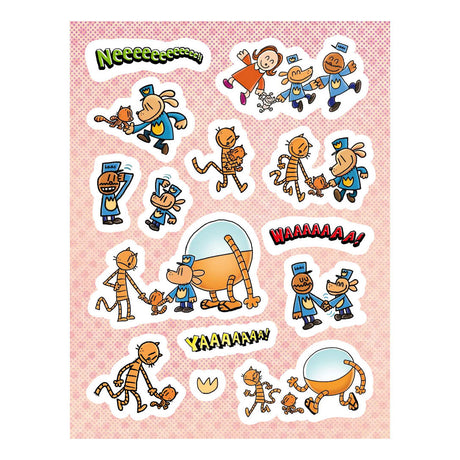 Centraal Boekhuis Hundemann-Stickerbuch. alle