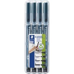 Staedtler Lumocolor Permanentstift-Set – Box S-F-M-B