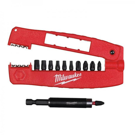 Milwaukee Shockwave Impact Duty™ Schraubbit-Kassetten SHW CD-Antriebsführungsset V2 – 12-teilig – 4932430910
