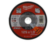 Milwaukee schild m. 125x1mm pro+ (200).