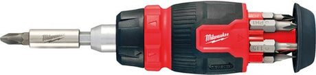 Milwaukee Zubehör Schraubendreher Multibit 8 in 1 Ratsche kompakt – 4932480581