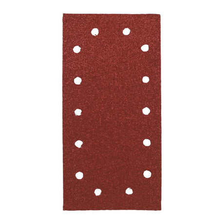 Milwaukee papier 115mm x 230mm 14 gaten p120 10szt.