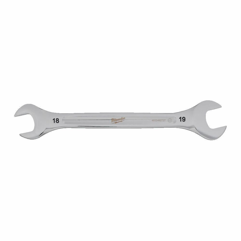 Milwaukee tweezijdige platte sleutel - 18x19mm