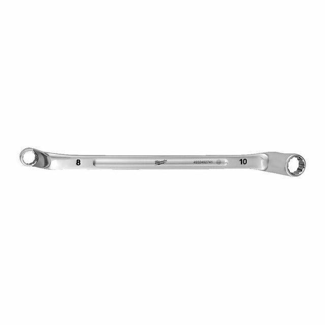 Milwaukee dubbele-gebogen sleutel 75° - 8x10mm