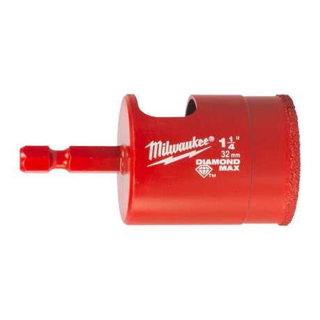 Milwaukee-Zubehör Milwaukee-Bohrer | diamant max™ | 1 4 nass trocken | 32 mm 1 4 Sechskant – 4932498352