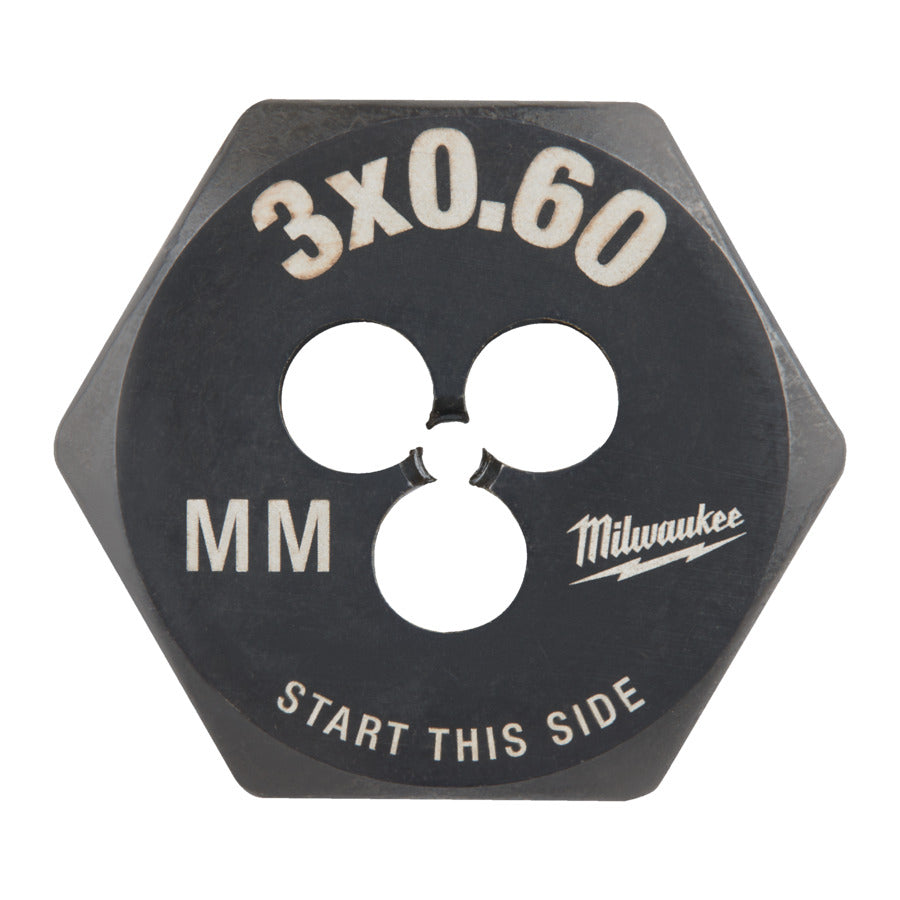Milwaukee zeshoekige plaat m3-0.60mm