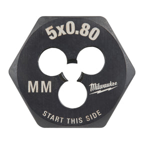 Milwaukee hexagonaal (hex) m5-0.80mm