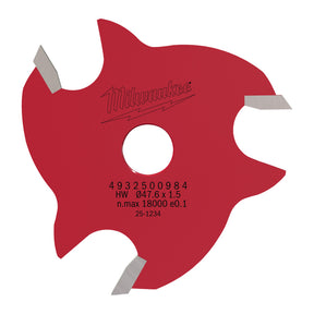 Milwaukee molen s8 afvoer 1,5mm-1szt.